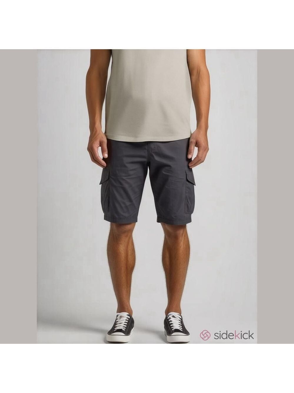 Men's Rugged Wear Cargo Shorts Size 40 Brown